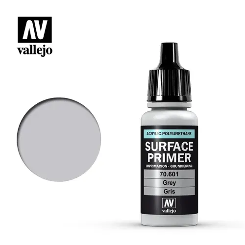 Vallejo Акриловая краска Surface Primer Grey грунтовка 70601 18 мл