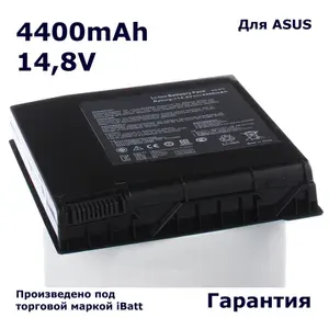 Аккумулятор iBatt 4400mAh для ноутбука Asus A42-G74