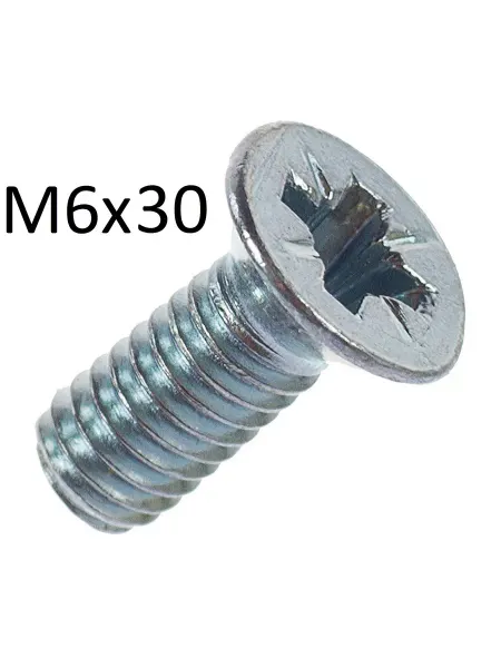 Зитар Винт потай М6х30 (20 шт)