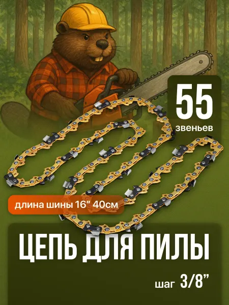 Birdhouse Цепь для бензопилы 55 звеньев