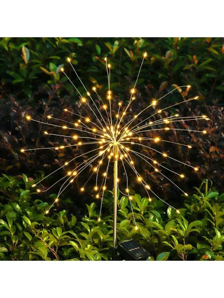 Twin Fox Солнечный фейерверк 120 LED Садовые Фонари