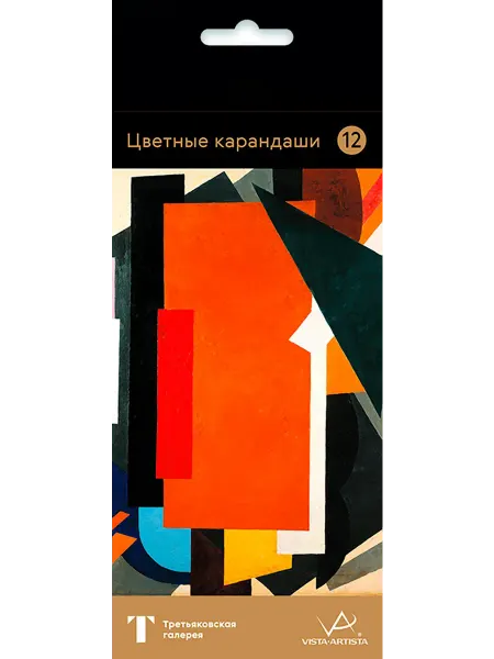 Vista-Artista Карандаши цветные Fine. Попова, 12 цветов