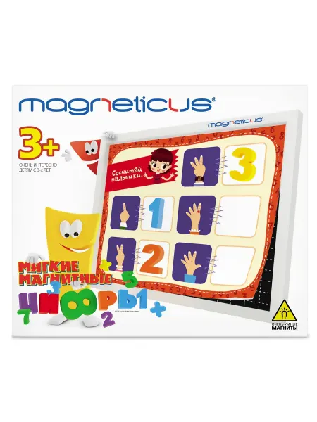 Magneticus Мягкая мозаика магнитная детская