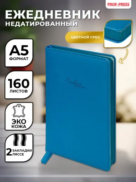 Prof-Press Ежедневник недатированный блокнот А5