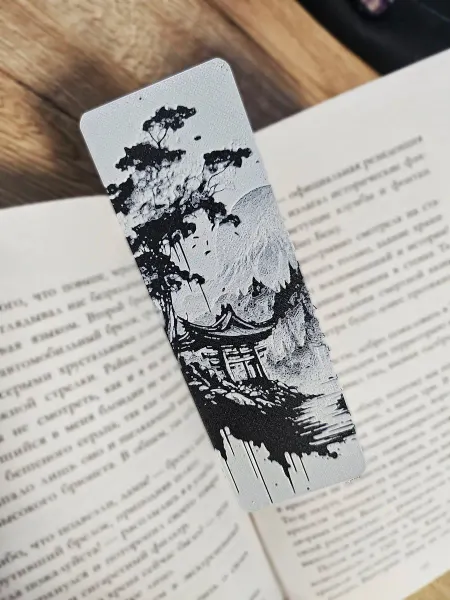 Закладка для книги Япония тактильная пластик