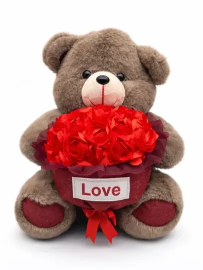 Мягкая игрушка Love Bear, плюшевый мишка в подарок, 9 разных моделей, 45, 55 см