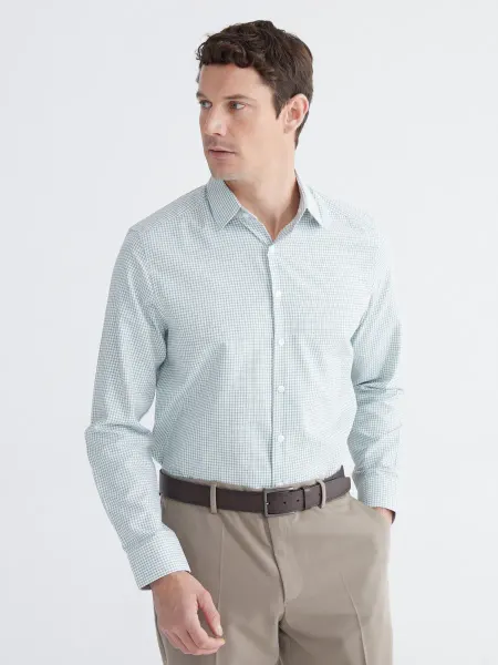 LC Waikiki Мужская рубашка slim fit в клетку