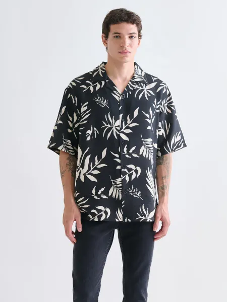LC Waikiki Рубашка для мужчин с коротким рукавом с принтом