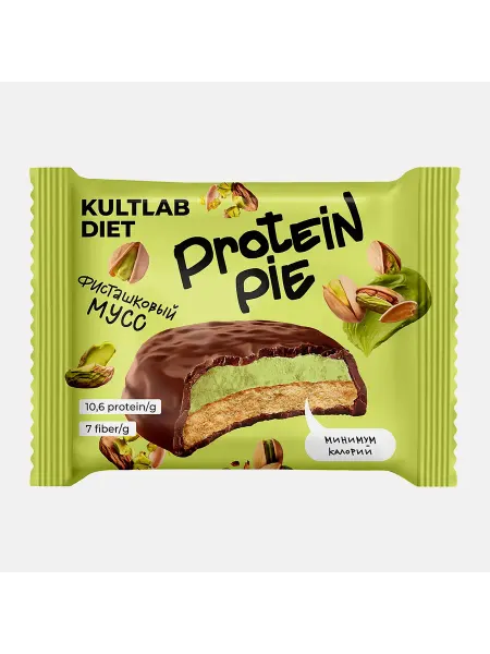 Протеиновое печенье Фисташковый мусс Kultlab Diet 45г