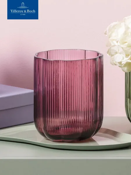 Villeroy & Boch Ваза для цветов 12х15 см, 1500 мл, Fleur cassis, Стекло
