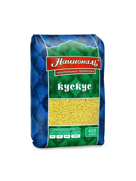 Националь Крупа Пшеничная Кускус, 450 г