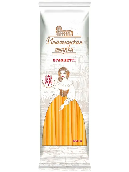 Макаронные изделия Итальянская штучка Спагетти, 450 г