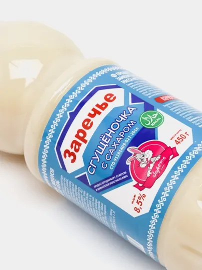 Сгущенное молоко Заречье, с сахаром, 8,5% жира, 450 г