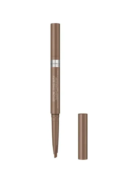Rimmel Автоматический карандаш для бровей Brow This Way, тон 002