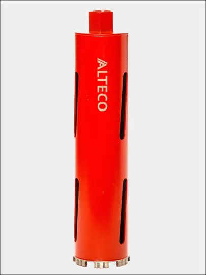 Алмазная коронка для сухого бурения ALTECO ВТ, 83 * 450