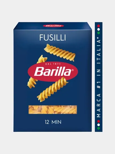 Макаронные изделия Barilla Fusilli n.98, из твёрдых сортов пшеницы, 450 г