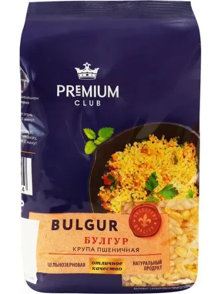 Крупа пшеничная PREMIUM CLUB Булгур, 450г