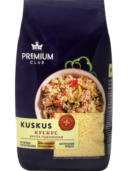 Крупа пшеничная PREMIUM CLUB кускус (Турция) 450г
