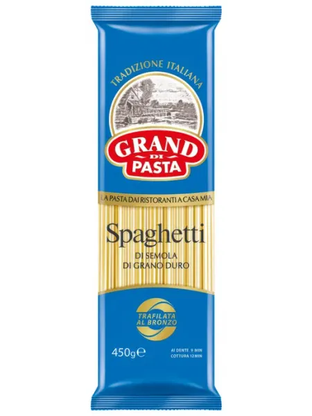 Grand di Pasta Макароны Спагетти высшего сорта, 450г