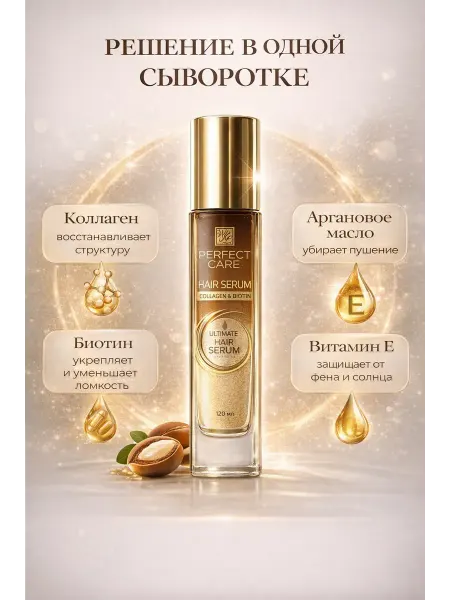 Хватай! Сыворотка для волос с аргановым маслом