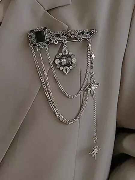 AmiAmii Брошь булавка бижутерия винтажная