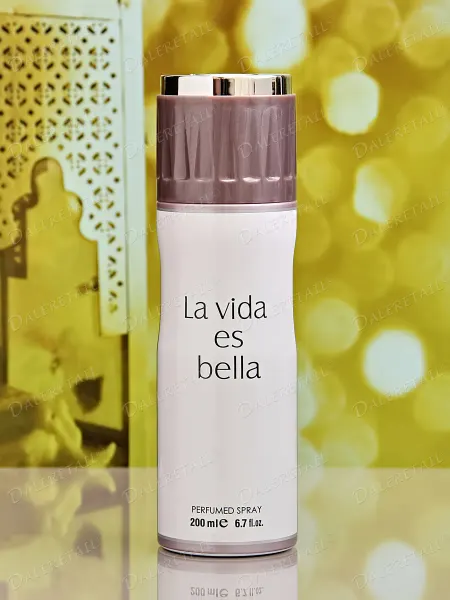 Fragrance World Парфюмированный дезодорант La Vida Es Bella 200 мл