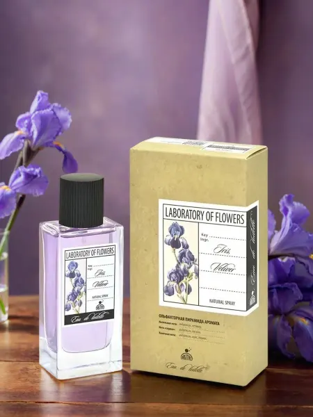 Positive parfum. Туалетная вода Laboratory of Flowers Ирис Ветивер 60 мл