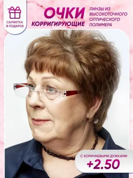 ОПТИК-ХОЛЛ Очки для зрения +2.5