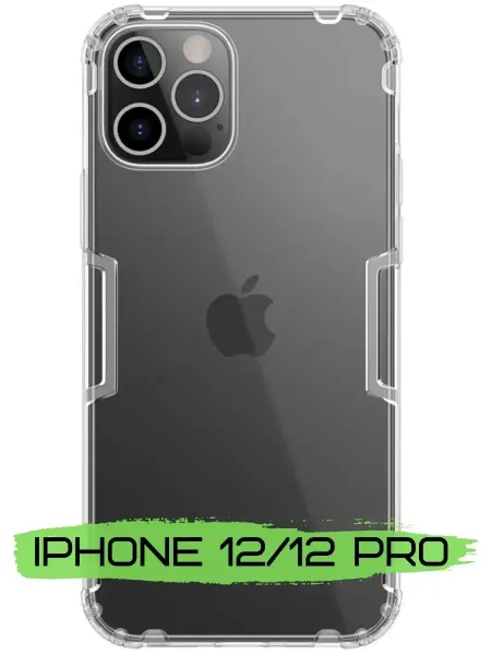Nillkin Прозрачный чехол бампер на iPhone 12 и 12 Pro нилкин