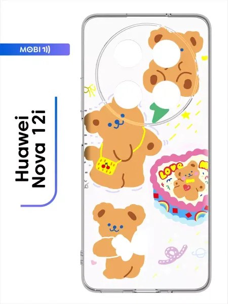 Mobi711 Прозрачный чехол для Huawei Nova 12i