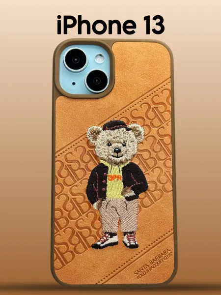 Santa barbara polo & racquet club Чехол iphone 13 айфон 13 с держателем подставкой