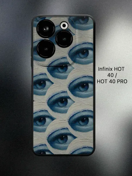 ABX-case Чехол на Infinix HOT 40 глаза