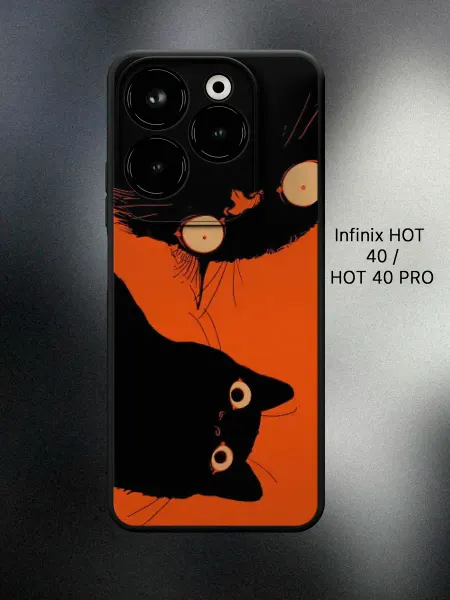 ABX-case Чехол на Infinix HOT 40 котик
