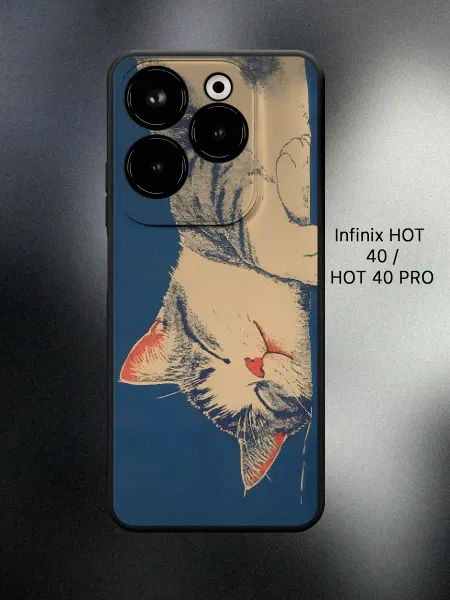 ABX-case Чехол на Infinix HOT 40 с котиком