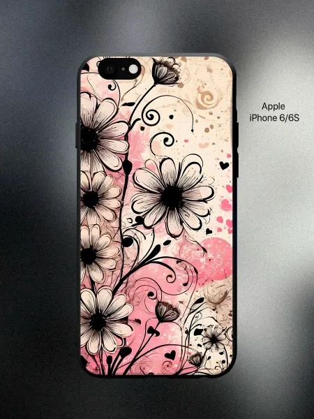 ABX-case Чехол на iPhone 6 с цветочками