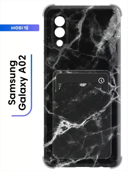 Mobi711 Чехол с картхолдером для Samsung Galaxy A02