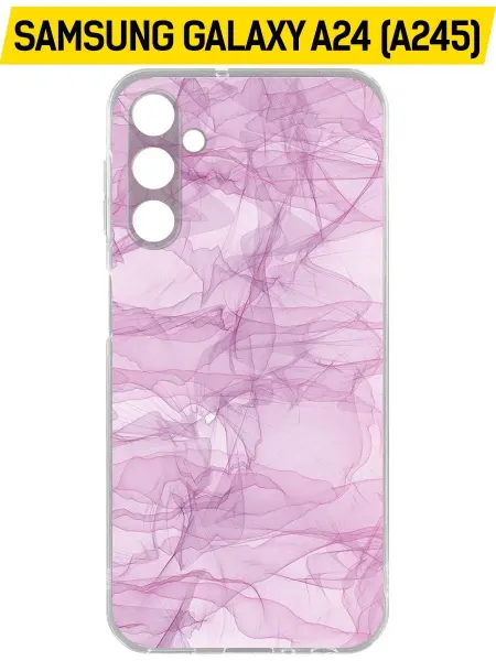 Krutoff Чехол-накладка Clear Case для Samsung Galaxy A24