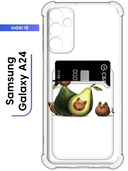Mobi711 Чехол с визитницей на Samsung Galaxy A24