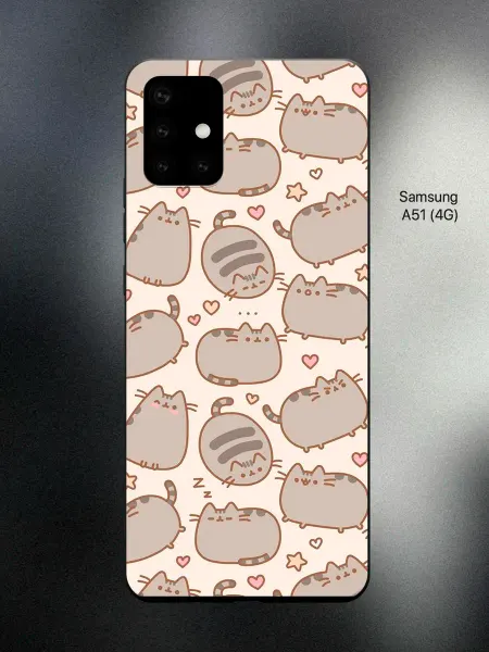 ABX-case Чехол на Samsung A51 с котиком