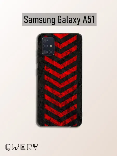 Qwery_case Силиконовый чехол на Samsung A51