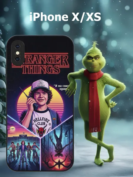 CaseLab Чехол на iphone X XS дастин