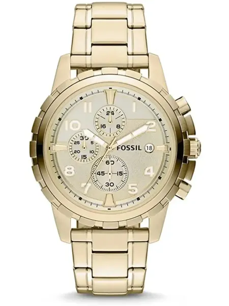 Fossil Часы наручные золотистые FS4867 оригинал