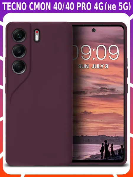 Cassy Стильный, мягкий чехол для TECNO CAMON 40 40 PRO 4G