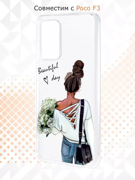 Kvinix Чехол на телефон Xiaomi Poco F3