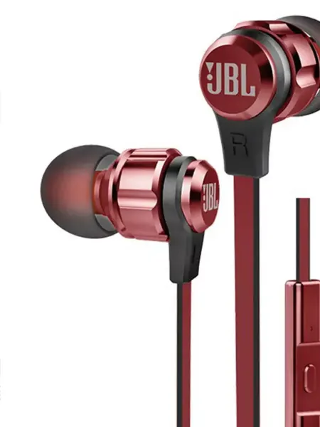JBL Проводные наушники T180A красный