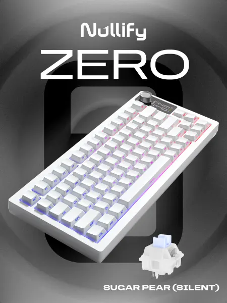 Nullify Клавиатура Zero механическая игровая, Sugar Pear Switch