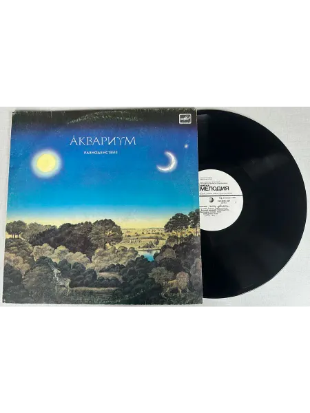 Vinyl Record Store Виниловая пластинка Аквариум Равноденствие