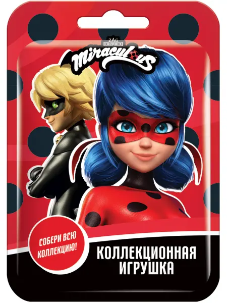 Конфитрейд нон фуд Игрушка коллекционная 3Д во флоупаке Леди Баг Miraculous