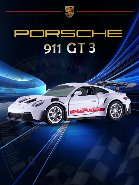 Uni-Fortune Игрушка детская машинка металлическая Porsche 911 GT3 RS