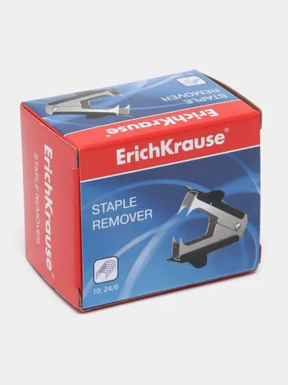 Антистеплер с фиксатором ErichKrause EasyOut Classic, черный (в коробке по 1 шт.) 4559